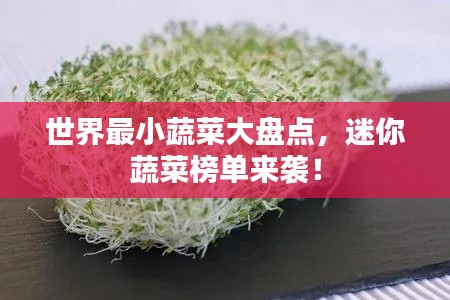 世界最小蔬菜大盘点，迷你蔬菜榜单来袭！