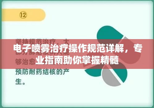 电子喷雾治疗操作规范详解，专业指南助你掌握精髓