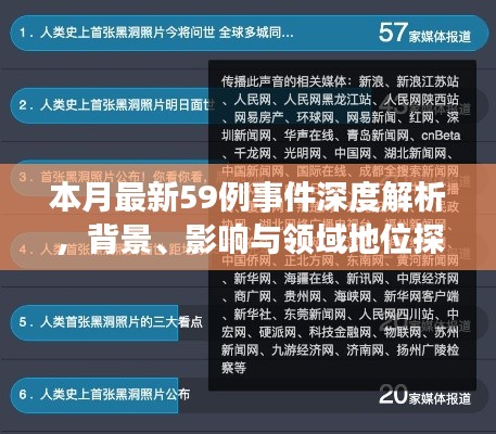 本月最新59例事件深度解析，背景、影响与领域地位探究