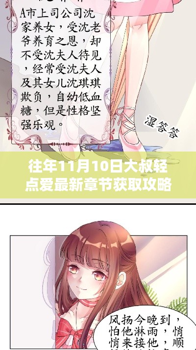 往年11月10日大叔轻点爱最新章节获取攻略，轻松掌握，适合初学者与进阶用户！