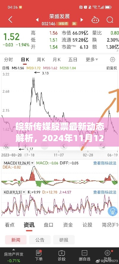 皖新传媒股票最新动态解析，2024年11月12日最新消息解读