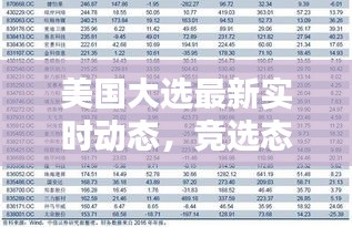 美国大选最新实时动态，竞选态势深度解析与民意走向追踪报道