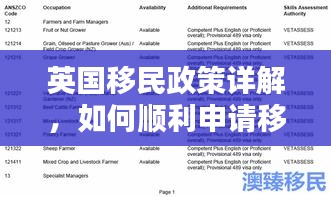 英国移民政策详解，如何顺利申请移民并适应英国生活（最新政策更新）