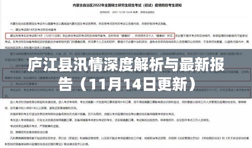 庐江县汛情深度解析与最新报告（11月14日更新）