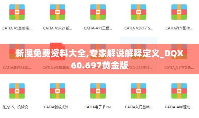 新澳免费资料大全,专家解说解释定义_DQX60.697黄金版