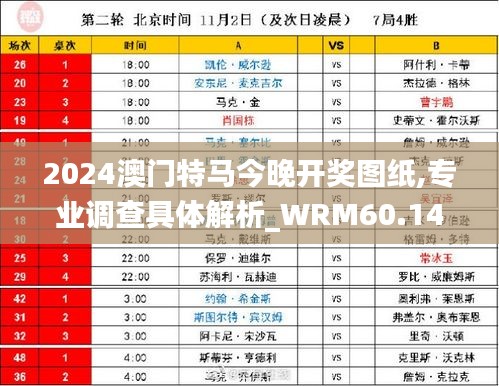 2024澳门特马今晚开奖图纸,专业调查具体解析_WRM60.140传递版