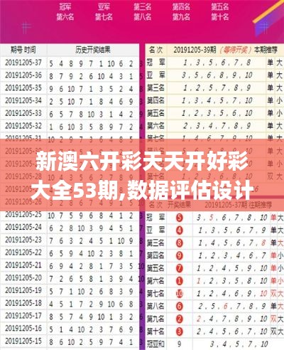 新澳六开彩天天开好彩大全53期,数据评估设计_EDW60.287计算机版