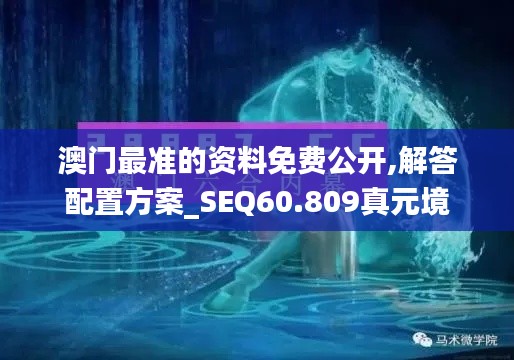 澳门最准的资料免费公开,解答配置方案_SEQ60.809真元境