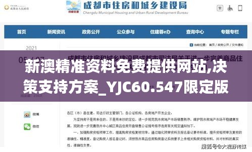 新澳精准资料免费提供网站,决策支持方案_YJC60.547限定版