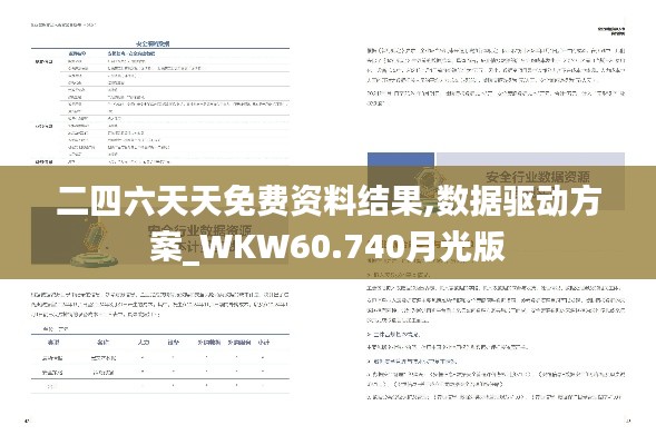 二四六天天免费资料结果,数据驱动方案_WKW60.740月光版