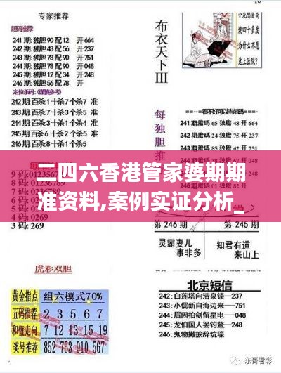 二四六香港管家婆期期准资料,案例实证分析_EOR60.954儿童版