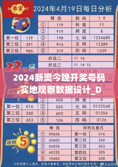 2024新奥今晚开奖号码,实地观察数据设计_DDE60.861专属版