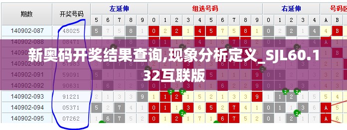 新奥码开奖结果查询,现象分析定义_SJL60.132互联版