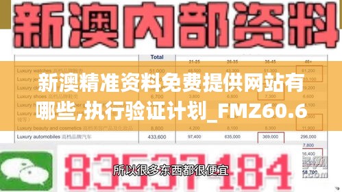 新澳精准资料免费提供网站有哪些,执行验证计划_FMZ60.647文化版