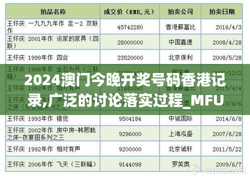 2024澳门今晚开奖号码香港记录,广泛的讨论落实过程_MFU4.80.21网络版