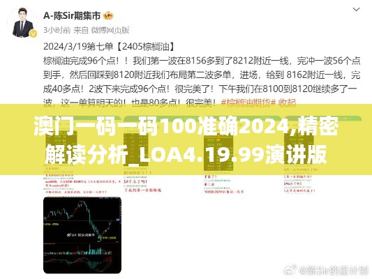 澳门一码一码100准确2024,精密解读分析_LOA4.19.99演讲版