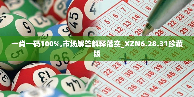 一肖一码100%,市场解答解释落实_XZN6.28.31珍藏版