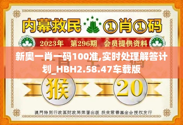 新奥一肖一码100准,实时处理解答计划_HBH2.58.47车载版