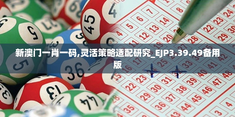 新澳门一肖一码,灵活策略适配研究_EJP3.39.49备用版