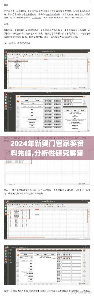 2024年新奥门管家婆资料先峰,分析性研究解答解释路径_OXG2.75.45科技版