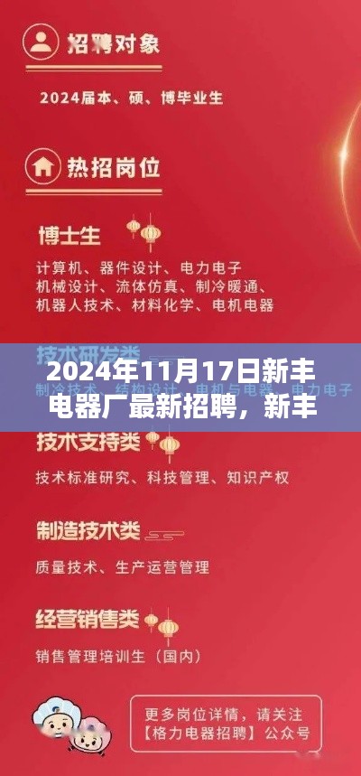 新丰电器厂2024年最新招聘启事，探寻行业前沿的机遇与挑战，加入我们一起成长！