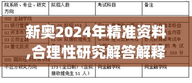 新奥2024年精准资料,合理性研究解答解释路径_HFE2.54.74活动版