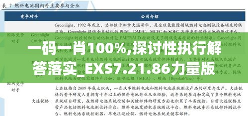 一码一肖100%,探讨性执行解答落实_EXS7.21.86力量版