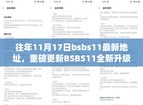 往年11月17日BSBS11全新升级揭秘，高科技新体验与改变生活的神奇力量