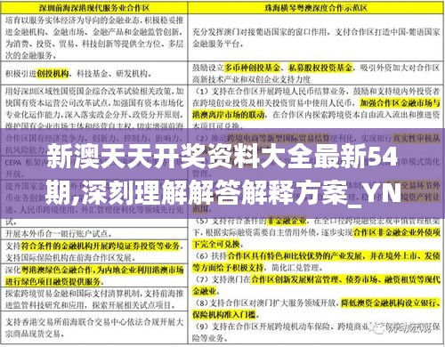 新澳天天开奖资料大全最新54期,深刻理解解答解释方案_YNL8.42.97优雅版