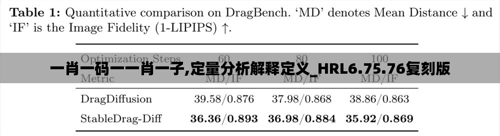 一肖一码一一肖一子,定量分析解释定义_HRL6.75.76复刻版