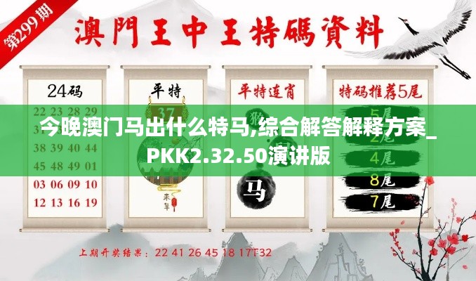 今晚澳门马出什么特马,综合解答解释方案_PKK2.32.50演讲版