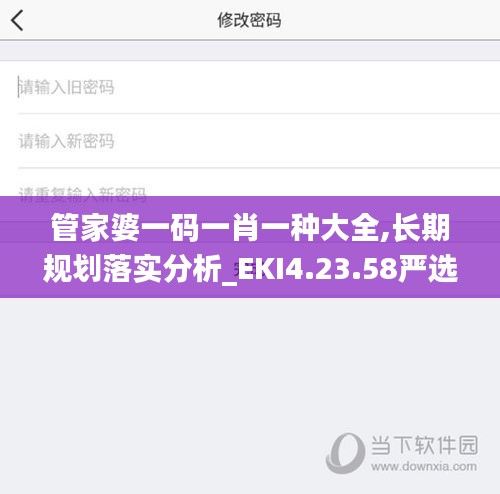 管家婆一码一肖一种大全,长期规划落实分析_EKI4.23.58严选版