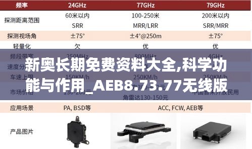 新奥长期免费资料大全,科学功能与作用_AEB8.73.77无线版