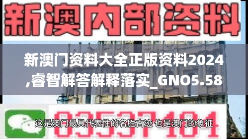 新澳门资料大全正版资料2024,睿智解答解释落实_GNO5.58.40限量版