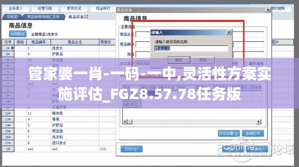 管家婆一肖-一码-一中,灵活性方案实施评估_FGZ8.57.78任务版