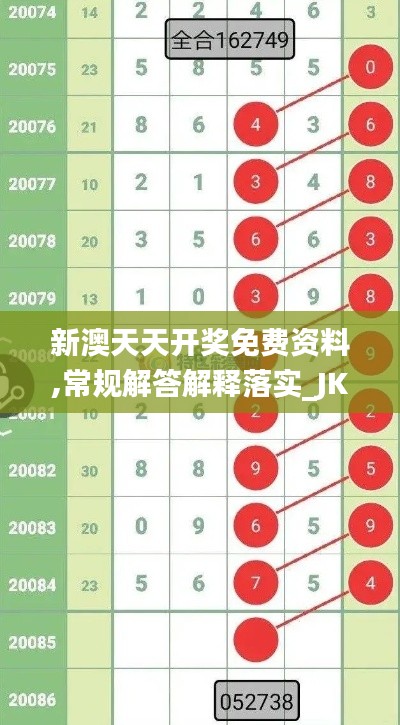 新澳天天开奖免费资料,常规解答解释落实_JKQ2.59.60先锋科技