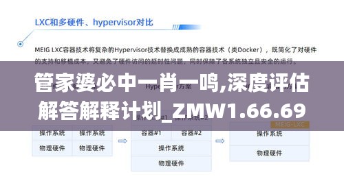 管家婆必中一肖一鸣,深度评估解答解释计划_ZMW1.66.69专用版