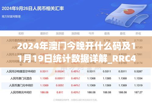 2024年澳门今晚开什么码及11月19日统计数据详解_RRC4.43.59网络版