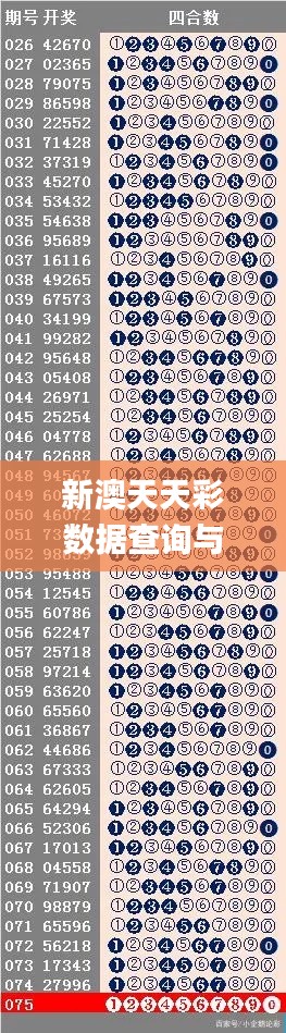 新澳天天彩数据查询与解析_QGT2.56.80独特版本