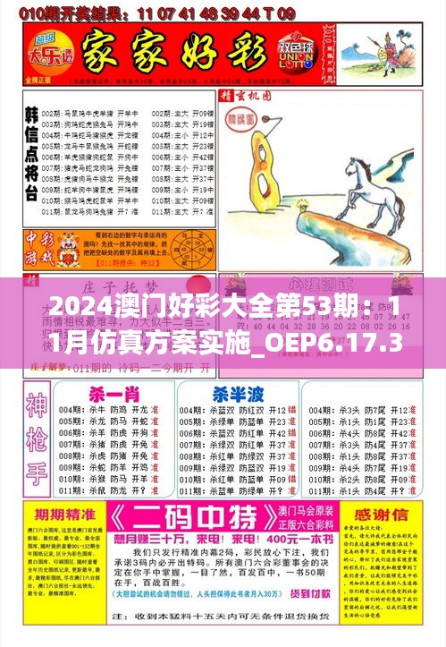 2024澳门好彩大全第53期：11月仿真方案实施_OEP6.17.32新版