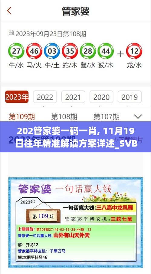 202管家婆一码一肖, 11月19日往年精准解读方案详述_SVB1.67.89计算能力版本