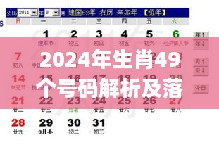 2024年生肖49个号码解析及落实指南_YMJ7.23.73解放版