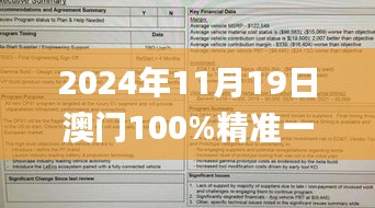 2024年11月19日澳门100%精准一肖综合计划评估说明_FSM5.51.33移动版