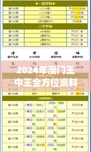 2024年澳门王中王全方位资料解析与营销解答_WGP8.77.78快照版