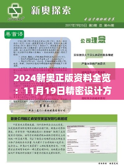 2024新奥正版资料全览：11月19日精密设计方案_CYU1.46.80动画版