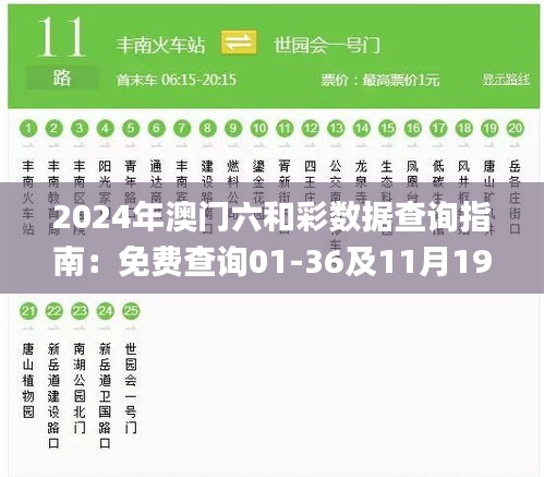 2024年澳门六和彩数据查询指南：免费查询01-36及11月19日实例解析_WKT2.56.87理财版