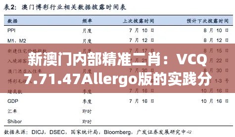 新澳门内部精准二肖：VCQ7.71.47Allergo版的实践分析与定义解析