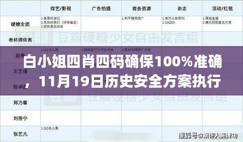 白小姐四肖四码确保100%准确，11月19日历史安全方案执行_DAR4.23.54优先版