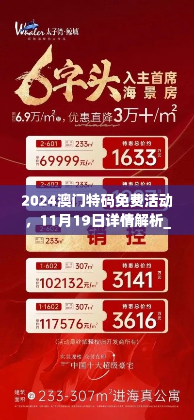 2024澳门特码免费活动，11月19日详情解析_VPW3.79.86移动版