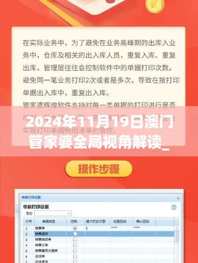 2024年11月19日澳门管家婆全局视角解读_QTP5.71.96电信版实施